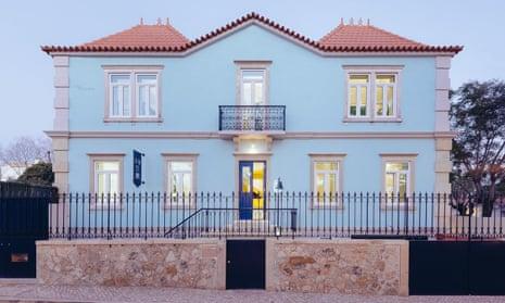 Exterior of the Get Inn Hostel, Parede, Portugal.